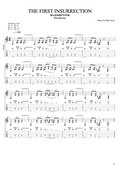The First Insurrection (Guitar Tab)